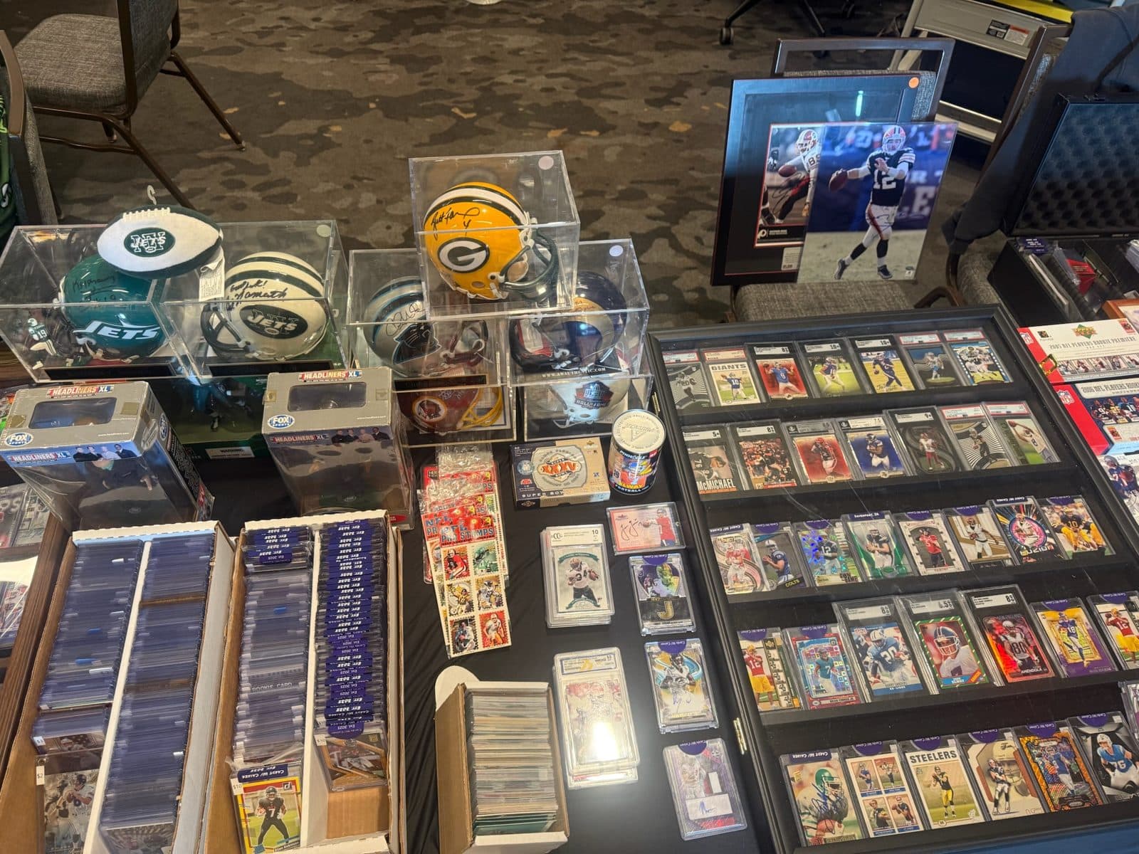 Live break table