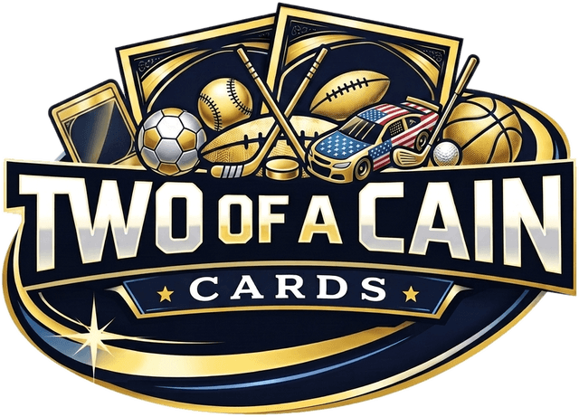 Two of a Cain Cards crest