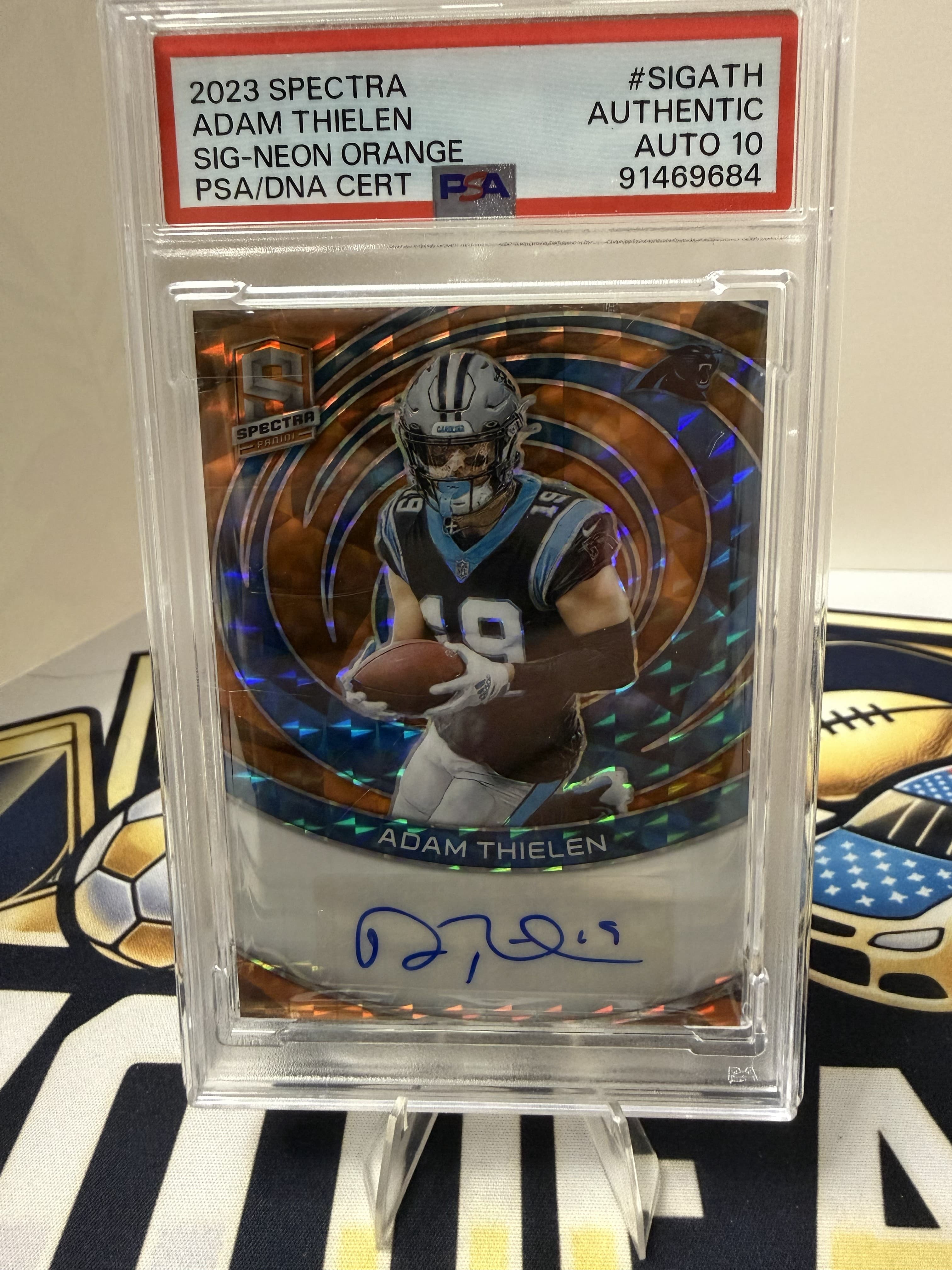 2023 Adam Thielen Neon Orange Auto