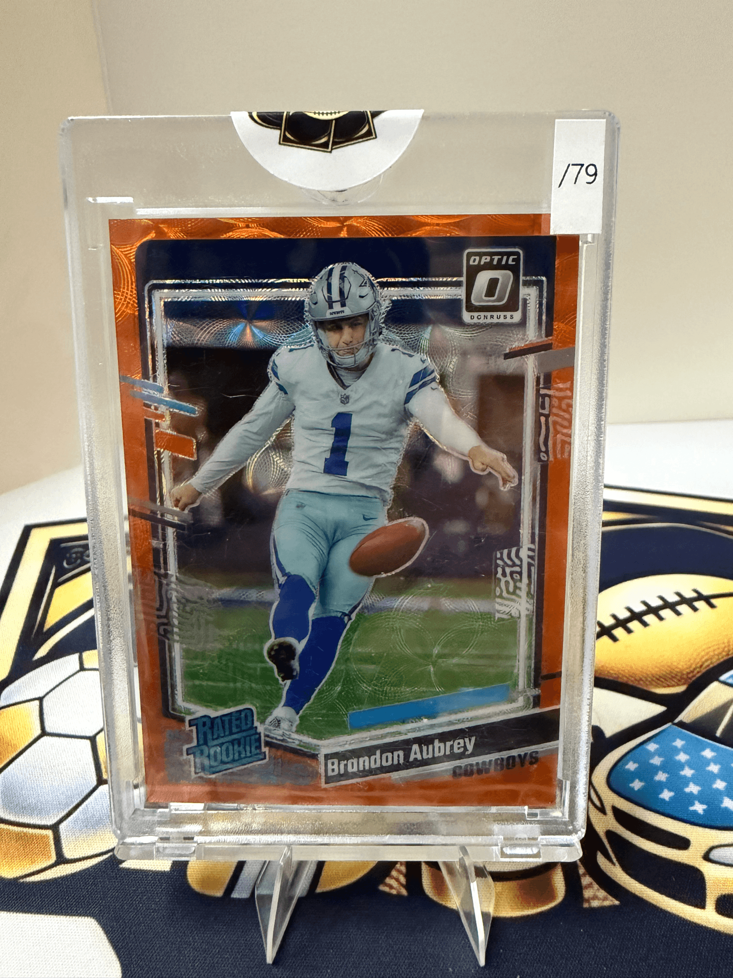 2023 Panini Donruss Optic Rated Rookie Brandon Aubrey