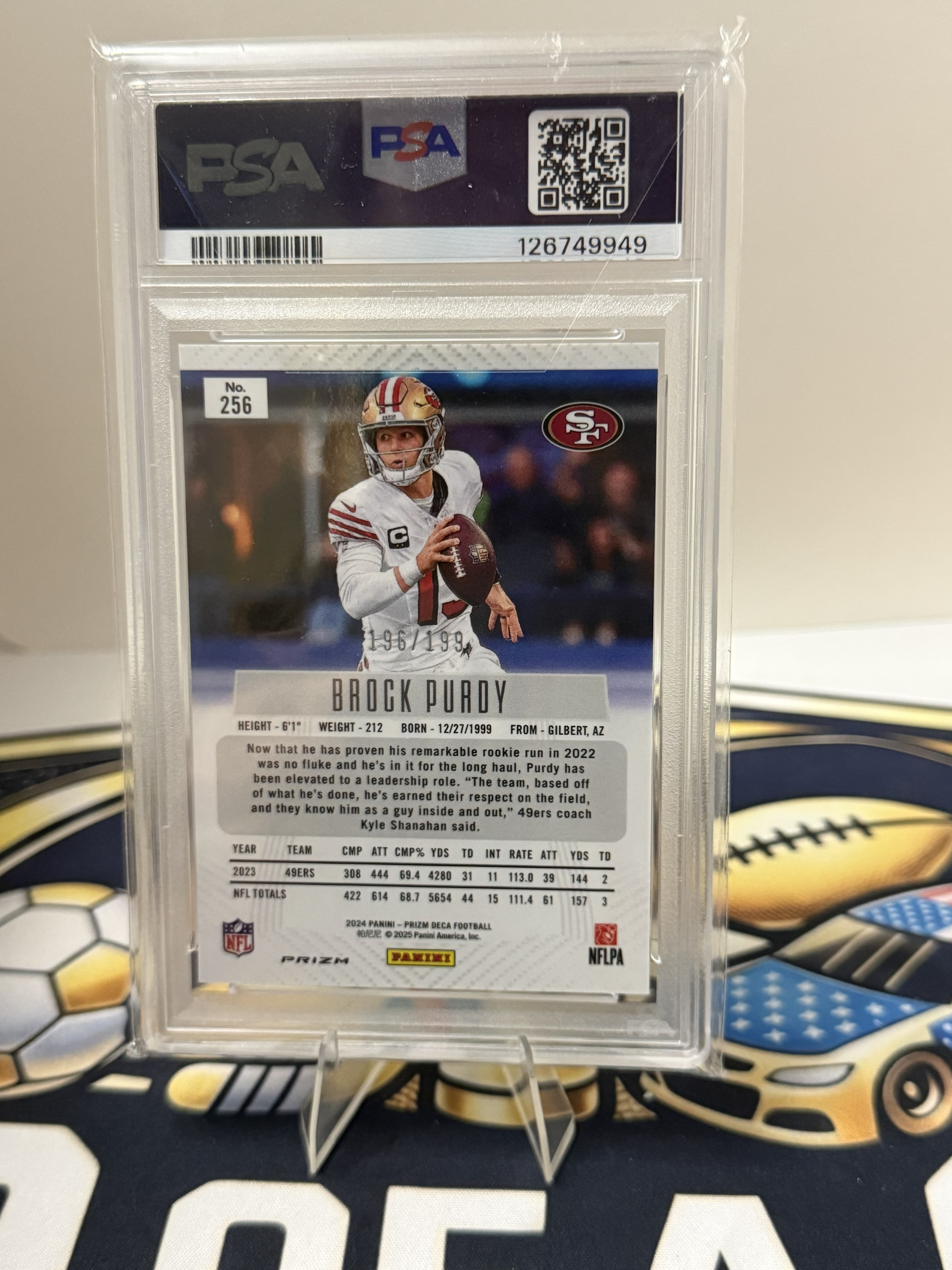 2024 Prizm Deca Brock Pudy /199 view 2
