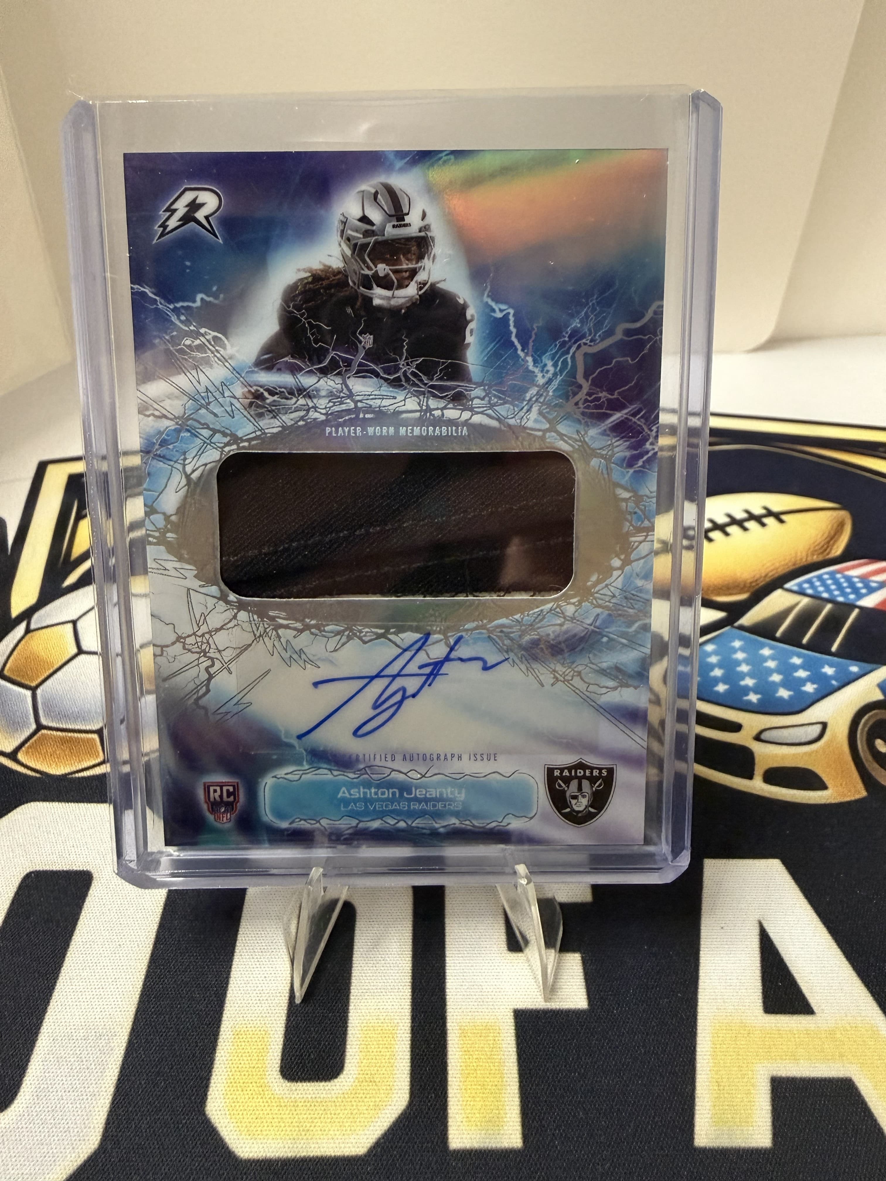 2025 Ashton Jeanty Radial Rookies RPA