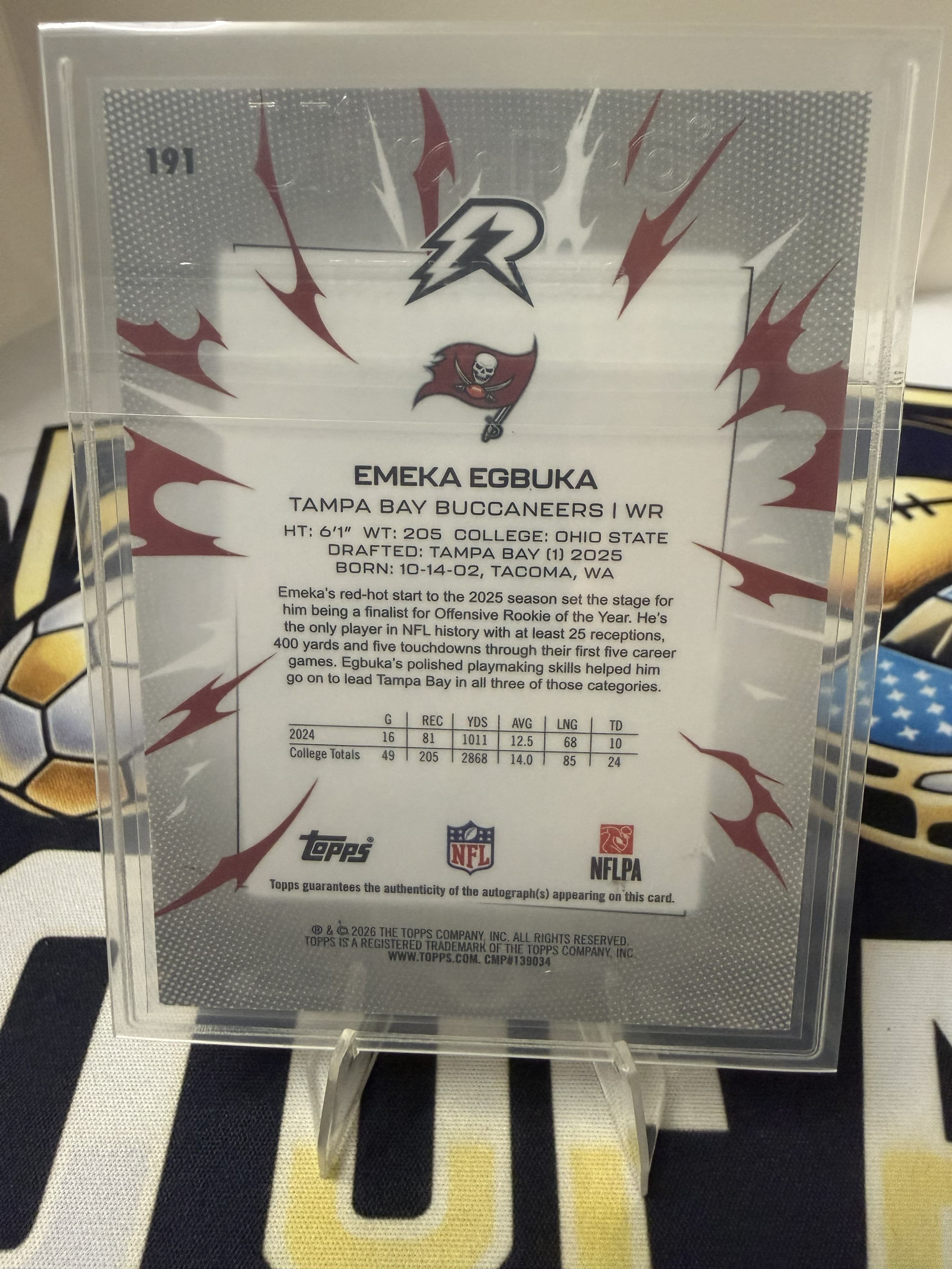 2025 Emeka Egbuka Refractor Auto view 2