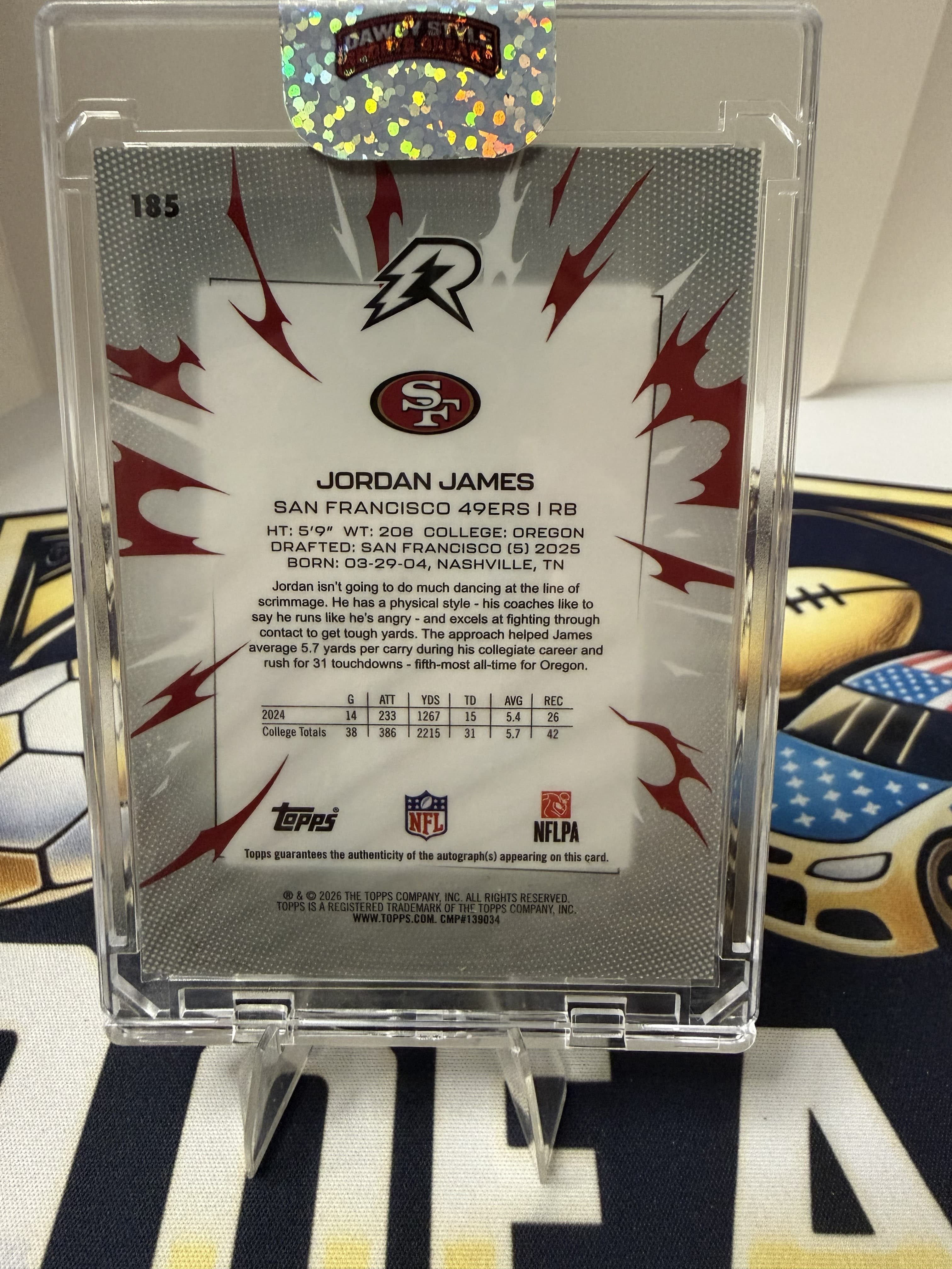2025 Jordan James Purple Surge Auto /75 view 2