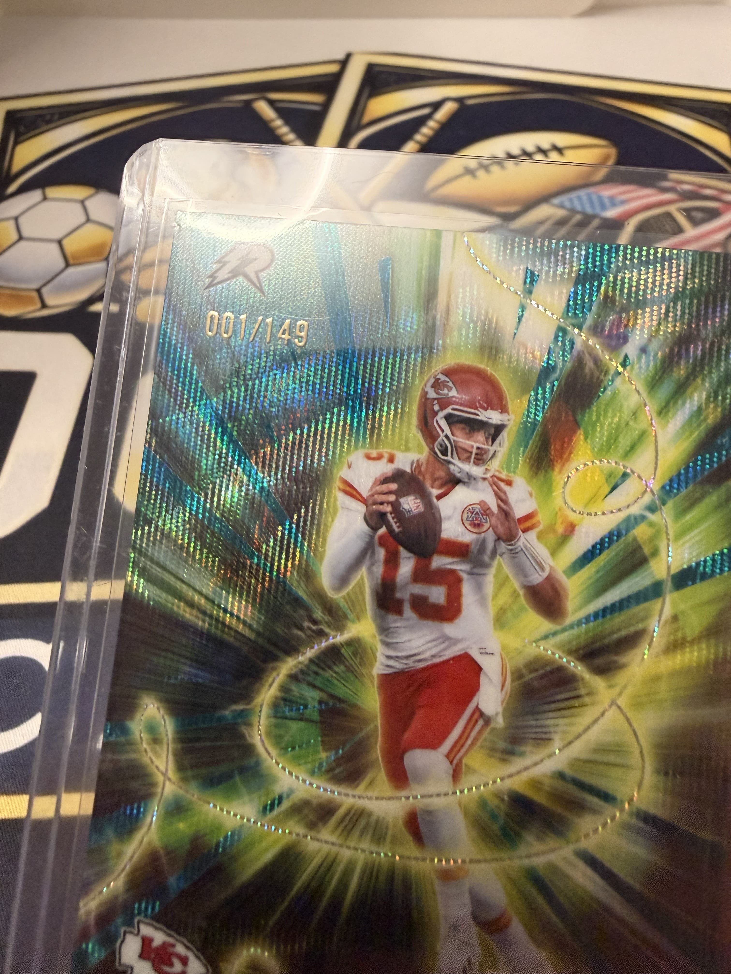 2025 Patrick Mahomes Conductors Teal Surge /149 view 3